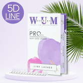 5D Volumen Wimpern auf Klebestreifen - 1000 fertige Wimpernfächer Künstliche Wimpern 0.07 C 5mm - WUM Germany