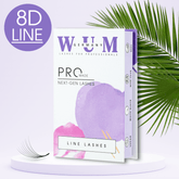 8D Volumen Wimpern auf Klebestreifen - 1000 fertige Wimpernfächer Künstliche Wimpern 0.05 C 7mm - WUM Germany