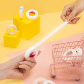 Transpore Tape Wimpern- & Augenbrauenbehandlung clear - starke Haftung - WUM GERMANY - fertige Wimpernfächer