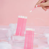 Wimpern-Reinigungsstäbchen - 50 Stück Wimpern- & Augenbrauenbehandlung - WUM GERMANY - fertige Wimpernfächer