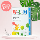 Wispy Lashes - 6in1 MixBox (1.000 fertige Wimpernfächer) Künstliche Wimpern 0.07 CC - WUM GERMANY - fertige Wimpernfächer