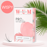 Wispy Lashes - fertige Wimpernfächer (500 Fächer) Künstliche Wimpern 0.07 CC 7mm - WUM GERMANY - fertige Wimpernfächer