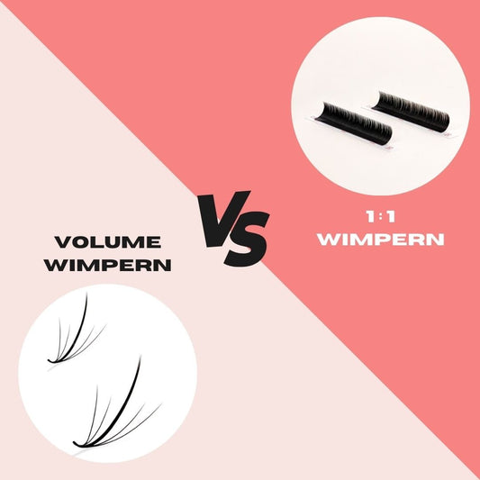 1:1 Wimpernverlängerung vs. Volumenwimpern: Was ist der Unterschied? - WUM Germany