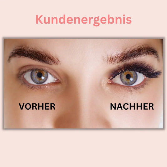 Die ganz besonderen Looks: Wimpernverlängerungen mit M und L Curl - WUM Germany