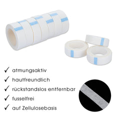 OUTLET | Micropore Tape | 5er - Pack Zubehör für künstliche Wimpern - WUM Germany