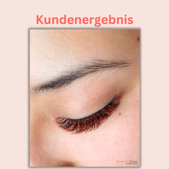 Rote Wimpern - 6D fertige Wimpernfächer - 6in1 Mixbox Künstliche Wimpern 0.07 CC - WUM Germany